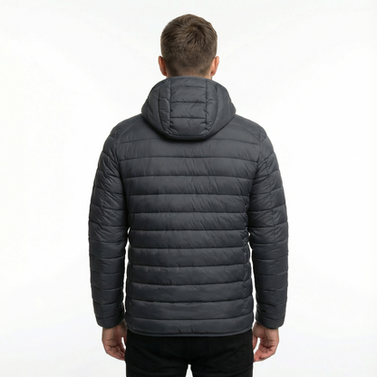 Lacoste Premium Thermo-Steppjacke mit Kapuze