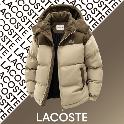 Klassische Lacoste-Winterjacke
